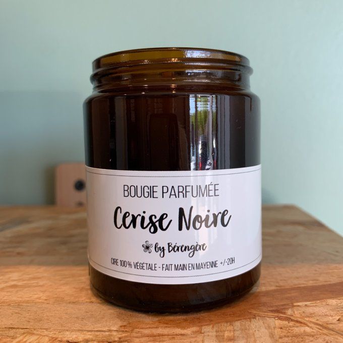 Bougie parfumée Cerise Noire