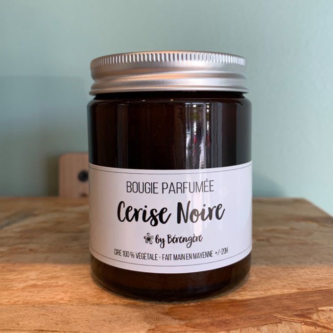 Bougie parfumée Cerise Noire