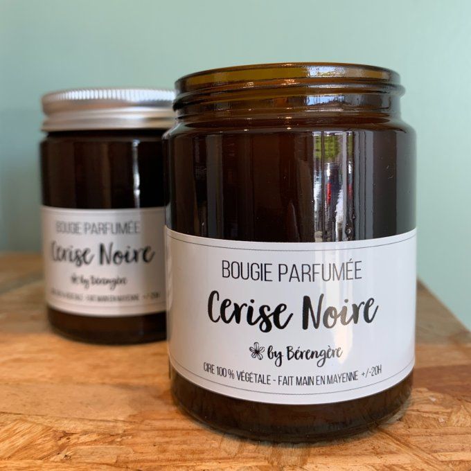 Bougie parfumée Cerise Noire