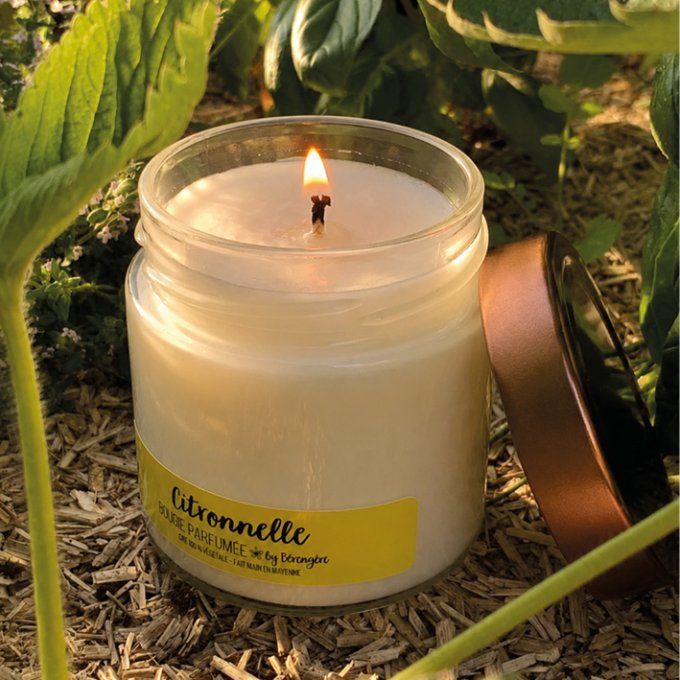 Bougie parfumée 200g Citronnelle