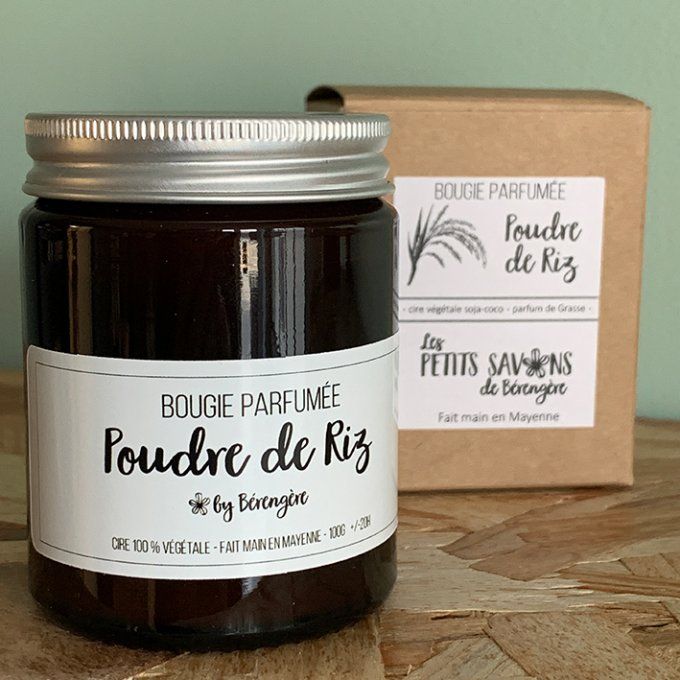 Bougie parfumée Poudre de Riz