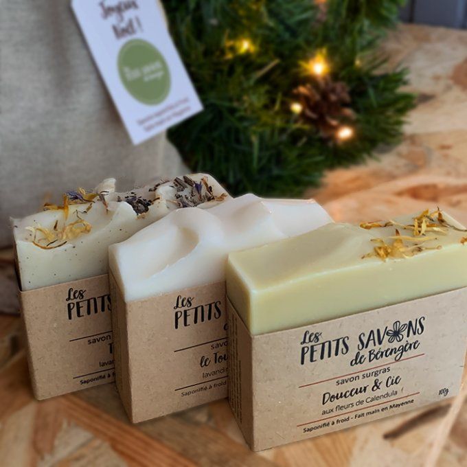 Coffret 3 savons artisanaux