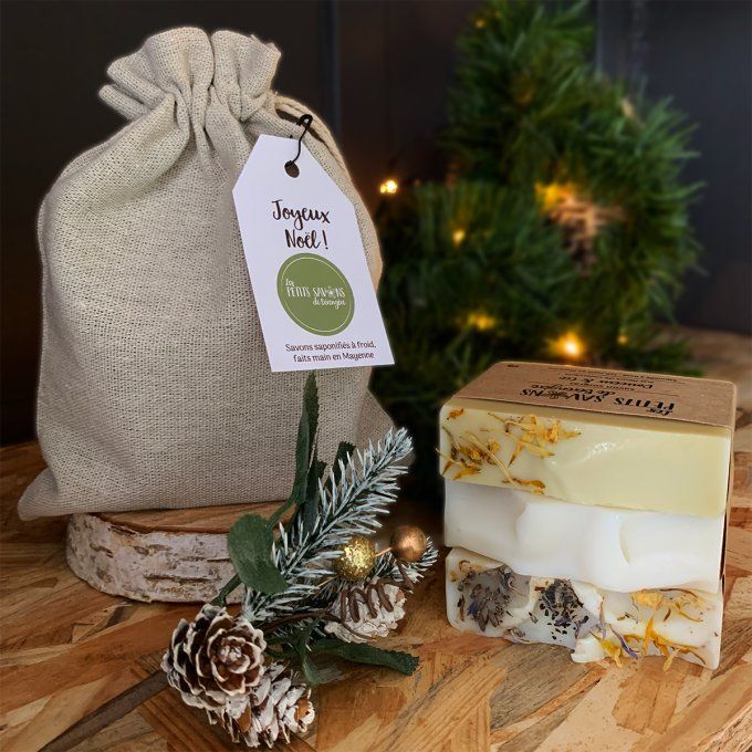 Coffret 3 savons artisanaux