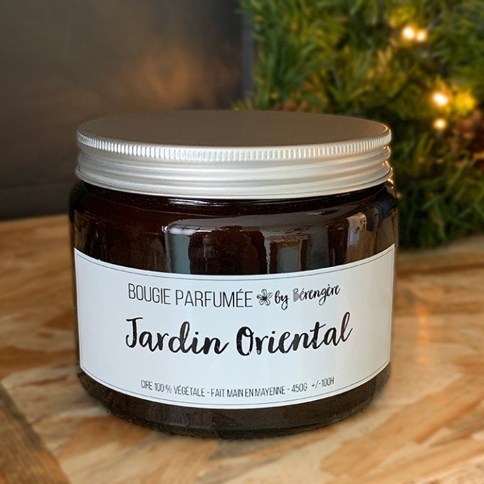 Grande Bougie parfumée Jardin Oriental