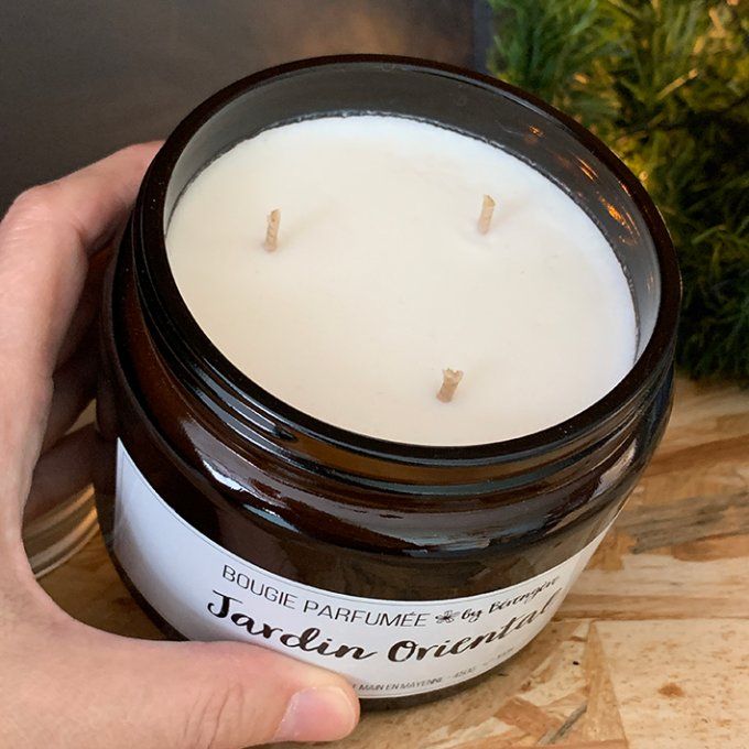 Grande Bougie parfumée Jardin Oriental