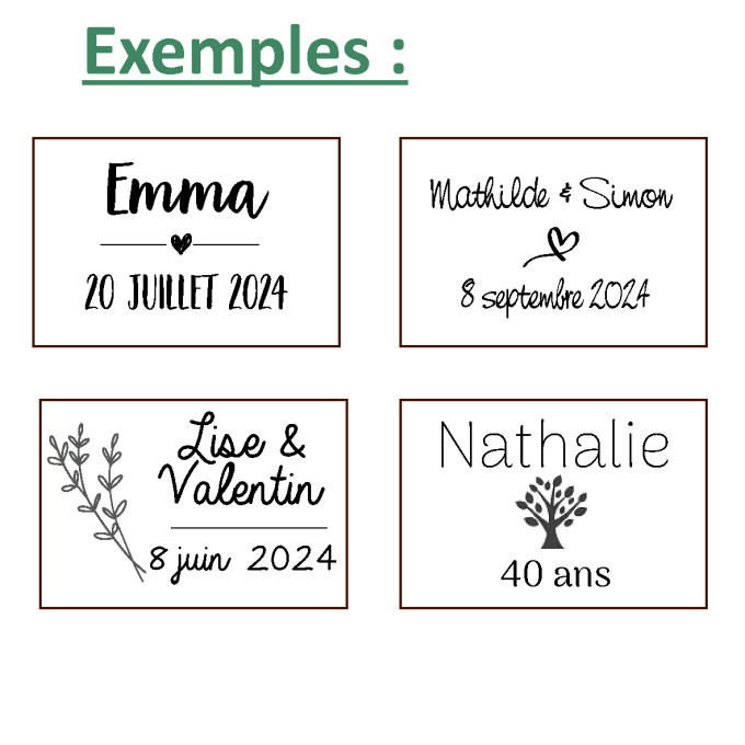 Savon 100g personnalisé 